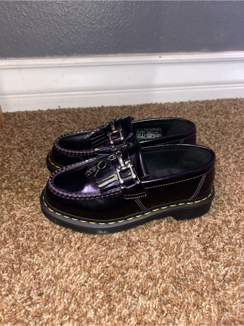 Dr. Martens RARE Adrian Bone Snaffle - Picture 2 of 5